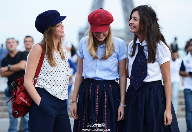 2014春夏巴黎時裝周街拍集錦