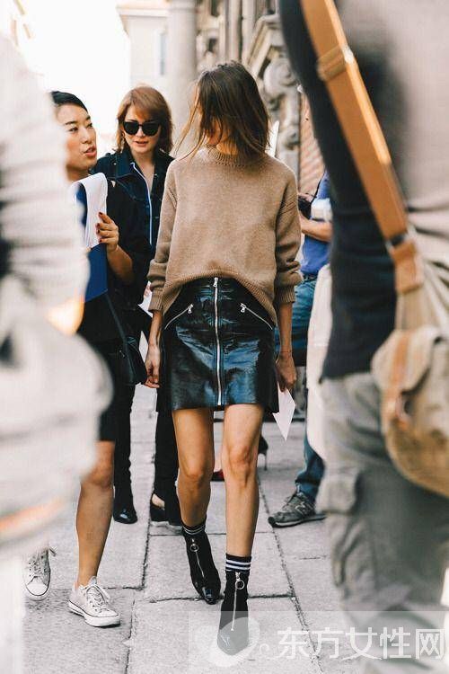冬季粗跟短靴怎么搭 從他們身上學(xué)點(diǎn)搭配靈感