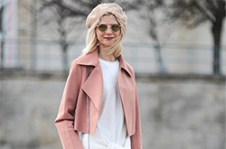 單色也一樣美 look這些時尚穿搭街拍合輯