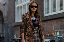 看名模潮人如何演繹豹紋時尚穿搭術(shù)