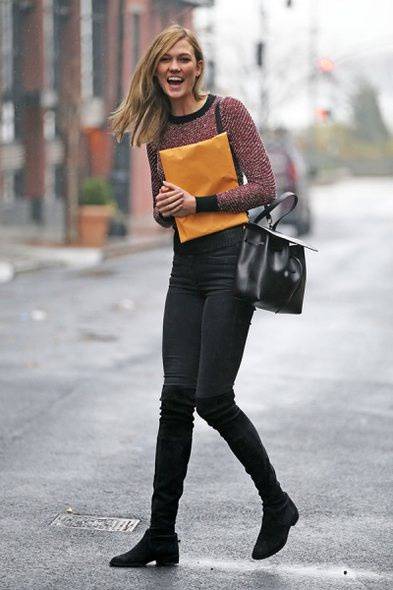 跟超模Karlie Kloss學(xué)習(xí)紐約街頭時(shí)尚指標(biāo)