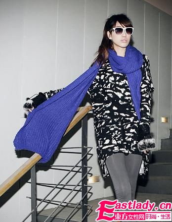 巧搭冬日圍巾 氣質(zhì)百分百