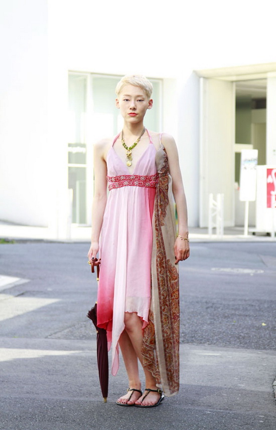 八月日本街拍 MM最愛裙裝