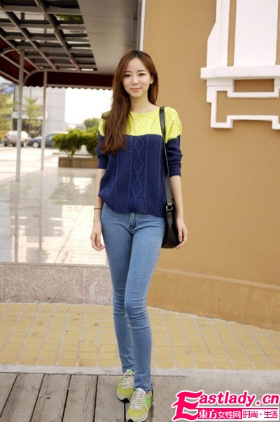 韓國街拍凸顯時尚獨有特性