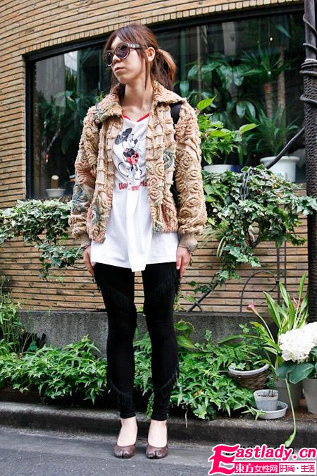 2012初春日本東京街拍 個性十足