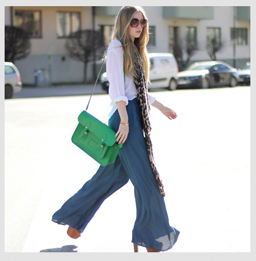 八月歐美街拍第一季 火辣裙子穿出清冷一夏