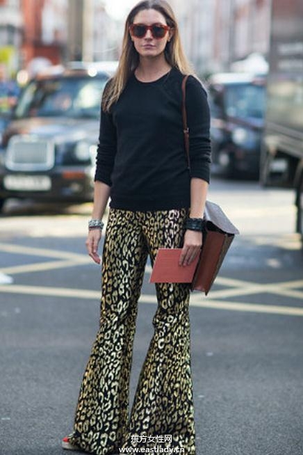 跟貝嫂維多利亞學穿喇叭褲