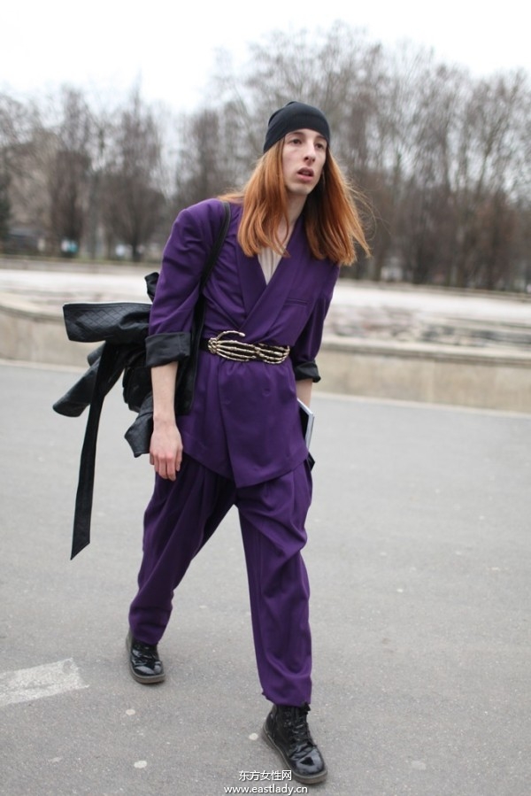 2013巴黎時(shí)裝周時(shí)尚達(dá)人街拍