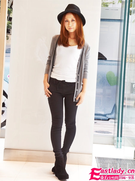 日本街拍 看日本潮女如何穿出個(gè)性牛仔褲