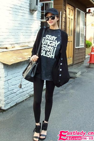 韓國街拍凸顯時尚獨有特性