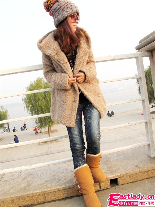 毛線帽搭配日記 混搭秋冬好心情