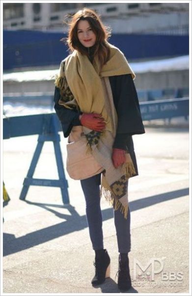 時裝周紐約街頭的精彩街拍