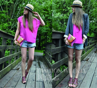 時(shí)裝周米蘭街拍 讓人眼前一亮