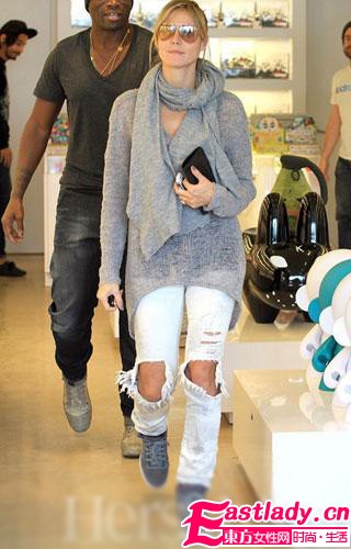 歐美明星最潮牛仔褲搭配