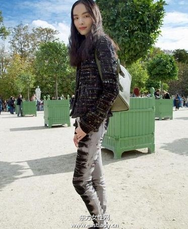 中國潮MM街頭街拍演繹青春活力