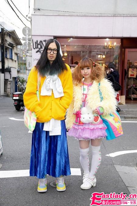 2012初春日本東京街拍 個(gè)性十足