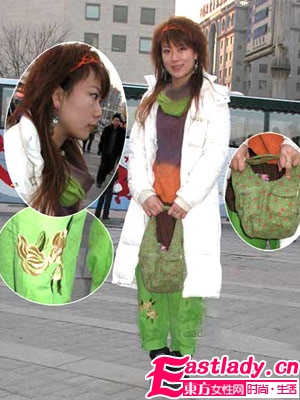 冷空氣來襲 街拍北京街頭潮人