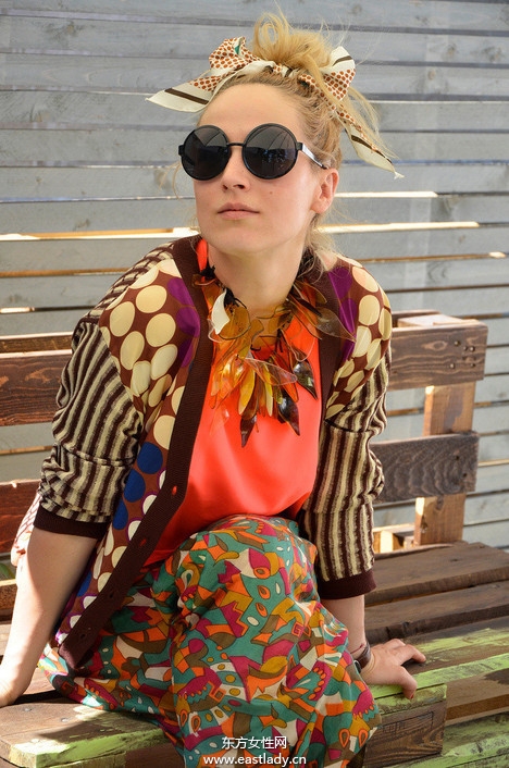 2013秋冬巴黎時(shí)裝周場外街拍秀