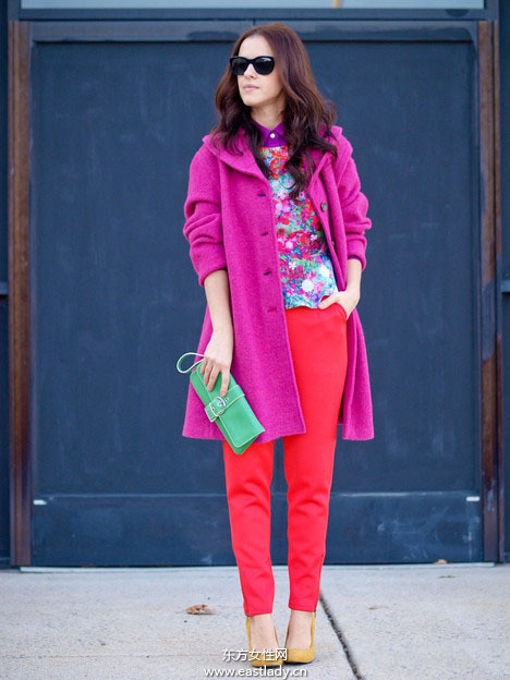 2013秋冬巴黎時(shí)裝周場外街拍秀