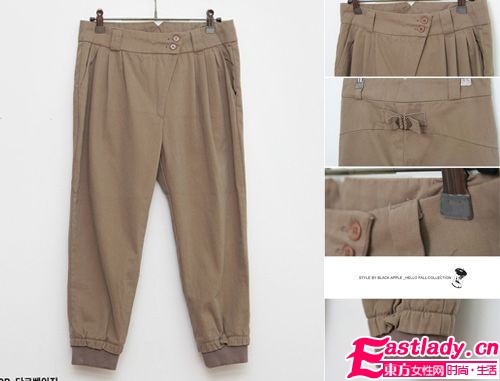 秋冬勁吹復(fù)古風(fēng) 出街蘿卜褲正當(dāng)紅