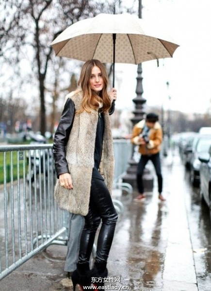 歐美街頭明星們混搭出行彰顯個性生活