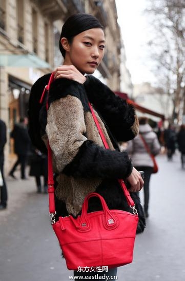 中國女模春夏街拍秀