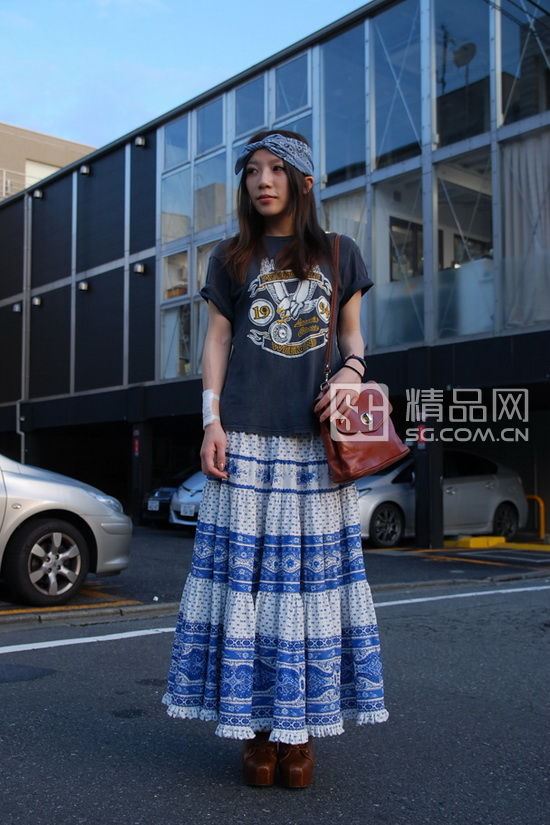 8月日本街拍 裙裝最顯眼