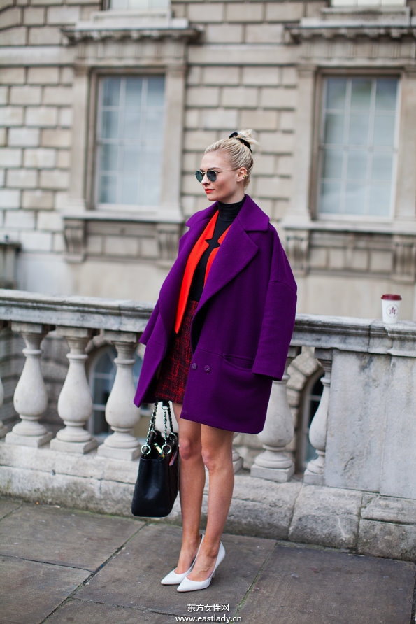 二月下旬歐美街頭看時(shí)尚達(dá)人如何穿衣搭配