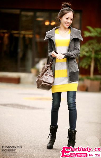 韓版大翻領(lǐng)外套 讓美麗渾然天成