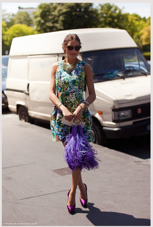 八月歐美街拍第一季 火辣裙子穿出清冷一夏