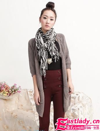 巧搭冬日圍巾 氣質(zhì)百分百