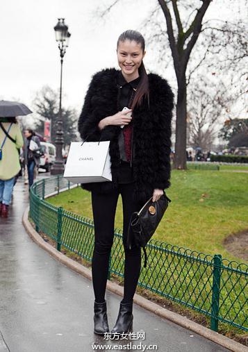 中國女模春夏街拍秀