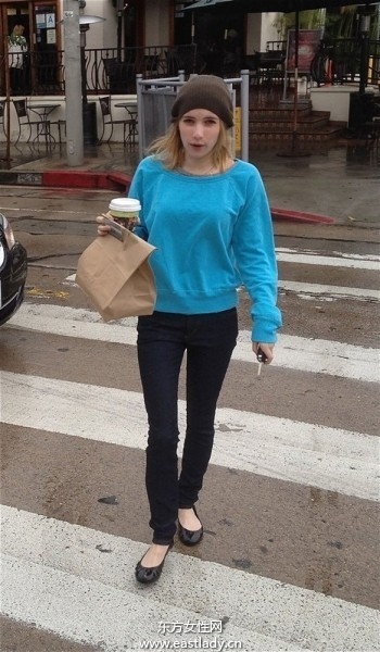 歐美街頭明星們混搭出行彰顯個性生活