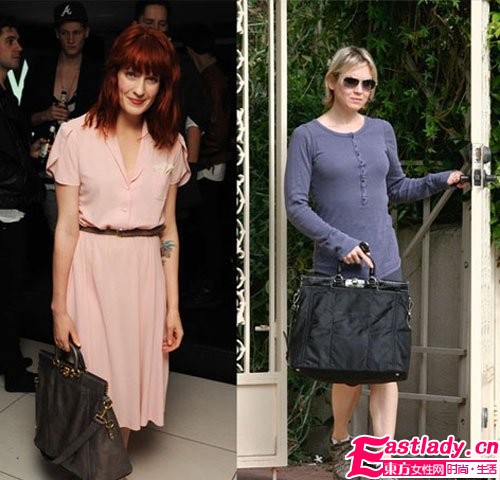 從青春偶像到成熟女星 大牌都愛(ài)低調(diào)手袋