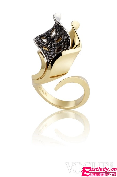 飄逸精致 謝瑞麟Sirocco Leaf鉆飾系列