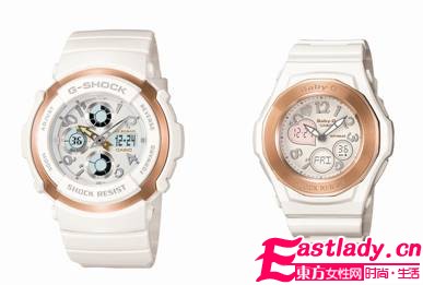 G-SHOCK&BABY-G 2010情侶對表 見證甜美愛情