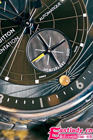 黑色迷情 LV推出圣誕情侶腕表