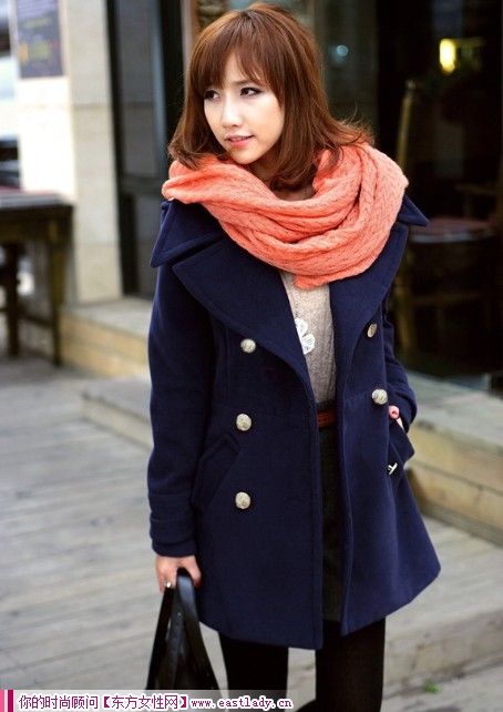 學(xué)院風(fēng)逆襲  呢子大衣我的記憶