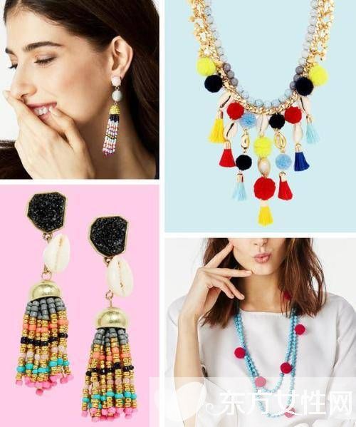 范爺又先行 范冰冰戴的毛球耳墜可是今夏最熱款