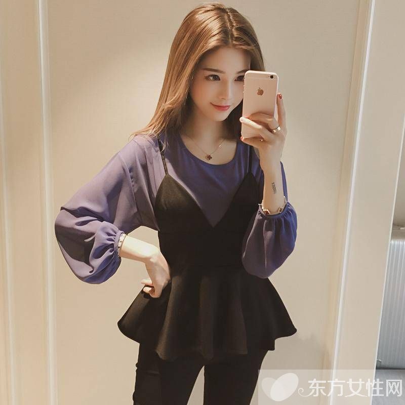 A字裙既顯瘦又甜美 搭配時(shí)尚輕盈的雪紡衫超贊