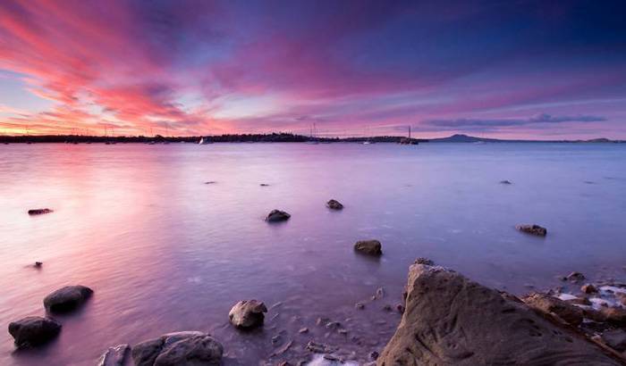 日照海邊圖片欣賞 黃昏斜陽(yáng)風(fēng)景迷人