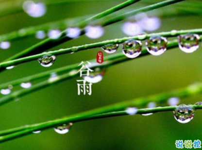 2019谷雨節(jié)氣朋友圈早安心語(yǔ) 谷雨美好心情說(shuō)說(shuō)1