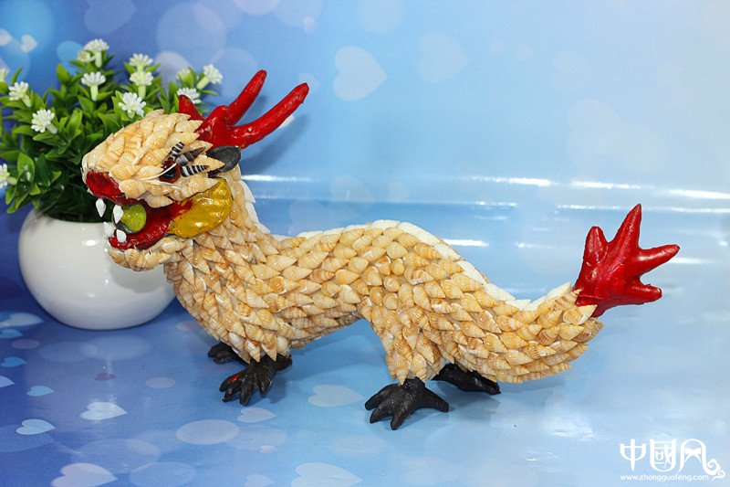 十二生肖貝殼工藝品圖片