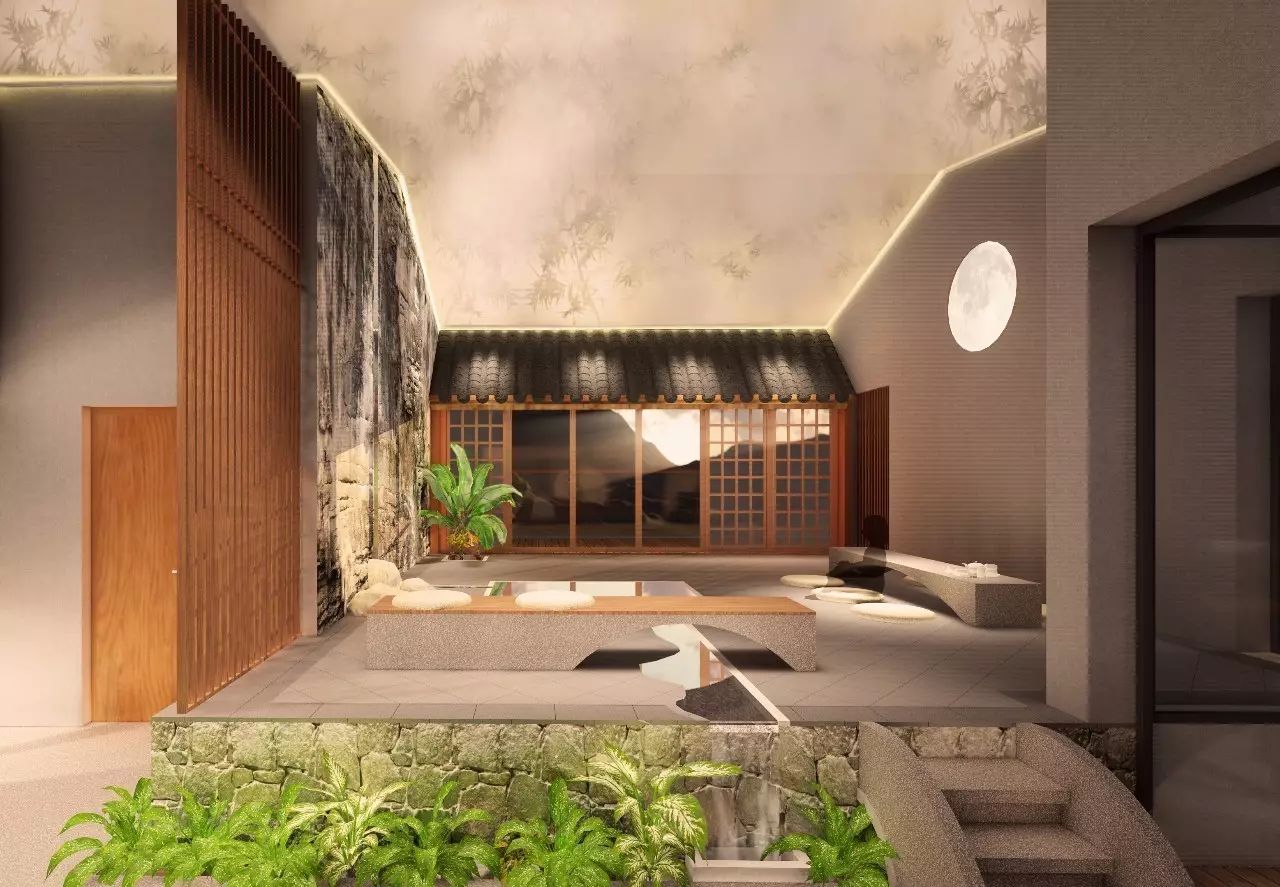 梧桐小筑，一幅靜靜舒展的水墨畫卷