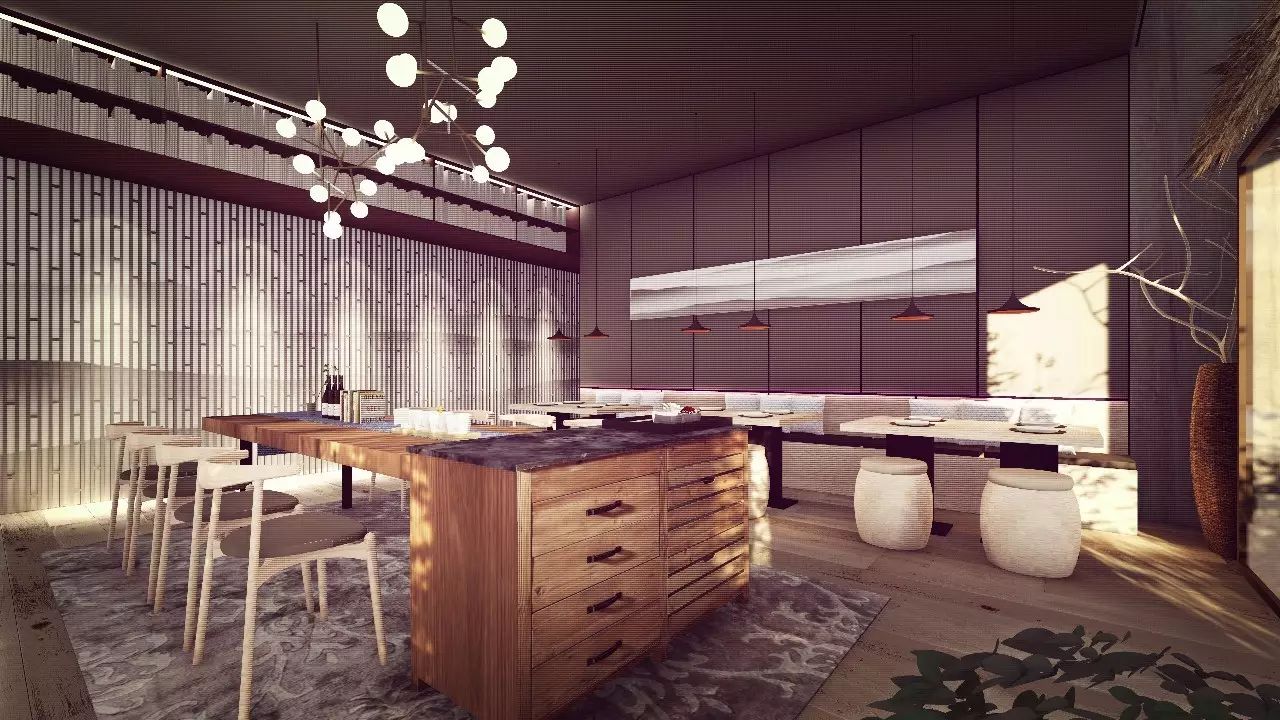 梧桐小筑，一幅靜靜舒展的水墨畫卷