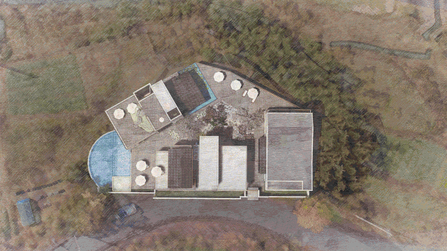 梧桐小筑，一幅靜靜舒展的水墨畫卷