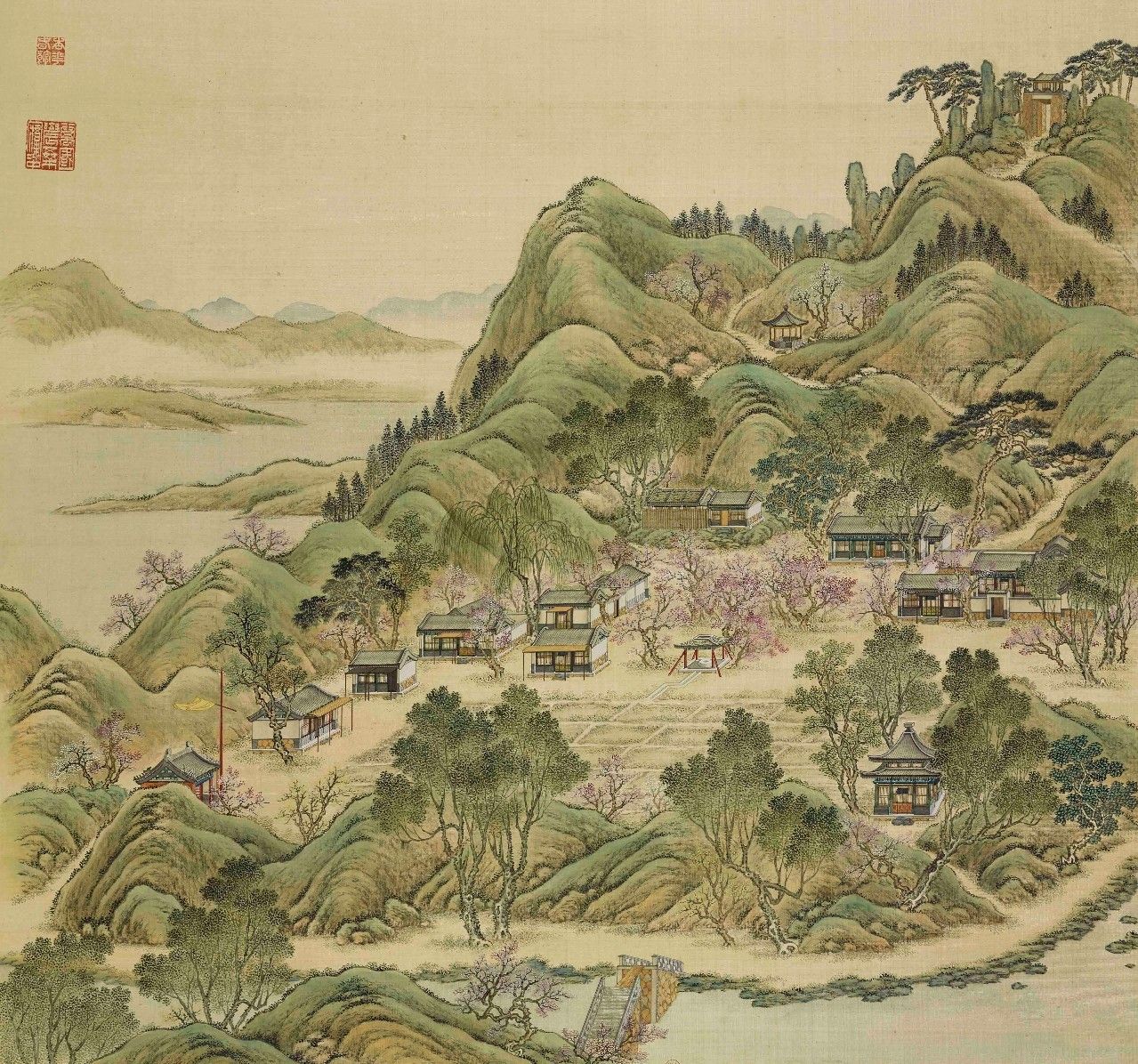 國(guó)畫：傾世絕美圓明園比你想像的更美《一》