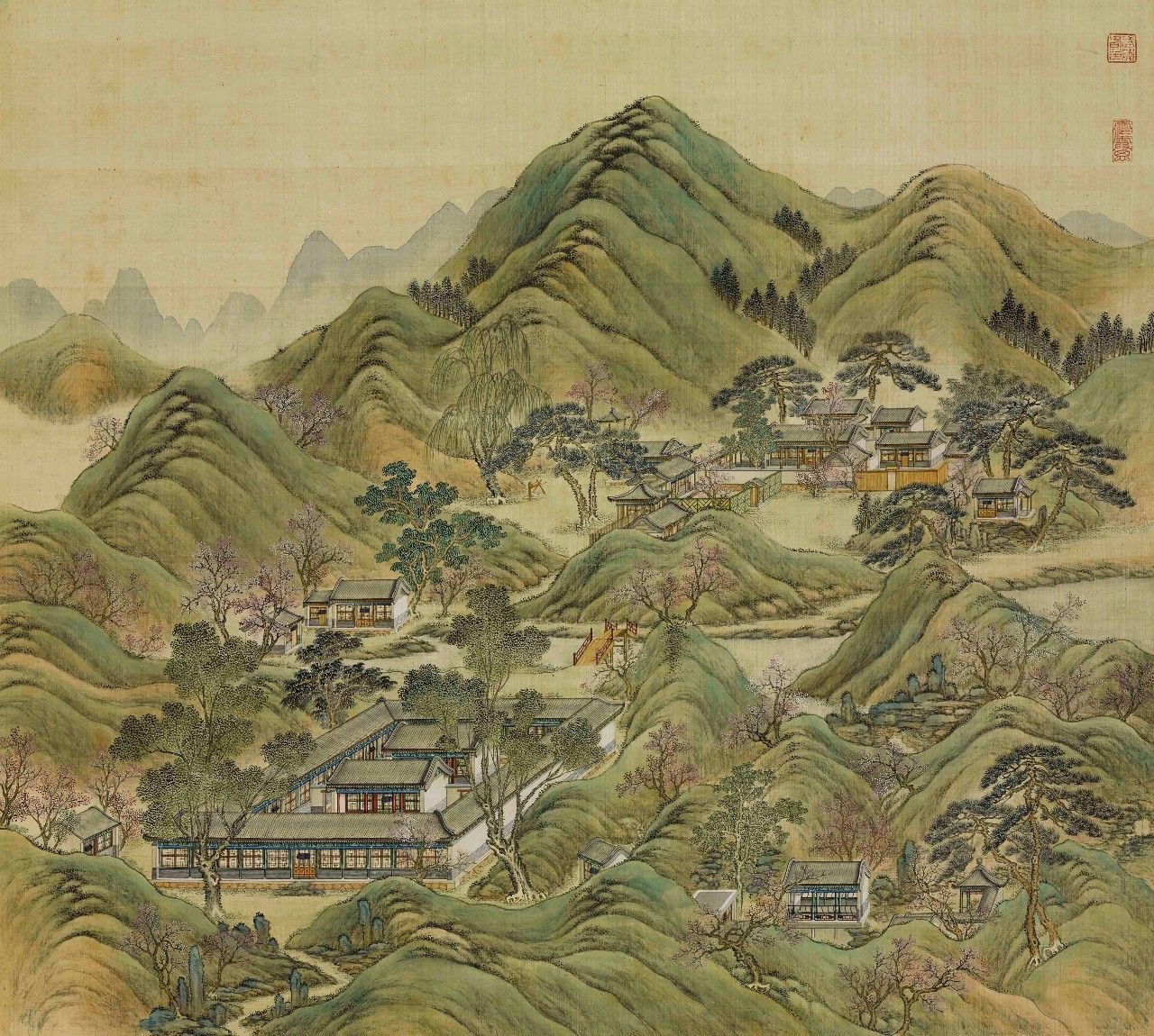 國(guó)畫：傾世絕美圓明園比你想像的更美《一》