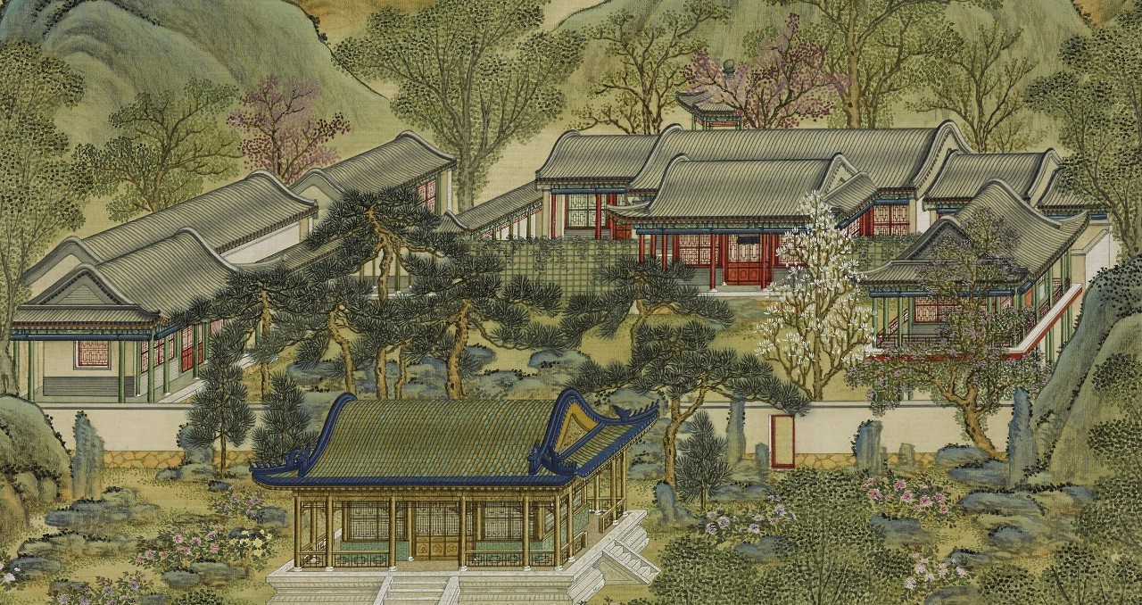 國畫：傾世絕美圓明園比你想像的更美《一》
