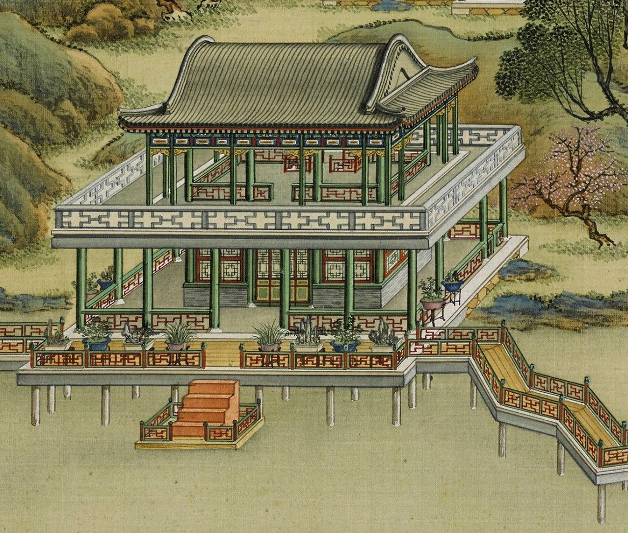 國(guó)畫：傾世絕美圓明園比你想像的更美《一》